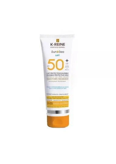 Lait protecteur invisible pour visage et corps Sun&Sea SPF50+ - K- REINE