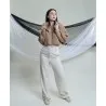 Pull à col cheminée zippé en maille douce SH/6752 - MixR