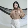 Pull à col cheminée zippé en maille douce SH/6752 - MixR