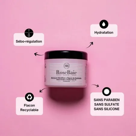 Rose Baie MASQUE FIGUE DE BARBARIE 500ml - Rose Baie