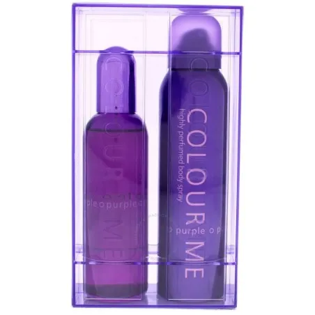 Colour Me Coffret Purple Women eau de Parfum 100Ml Body Spray - Colour me