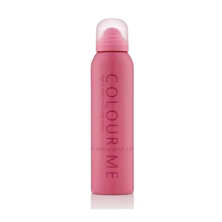 colour me Coffret Pink Women Eau De Parfum 100Ml+Body Spray - Colour me