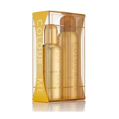 Colour Me coffret Gold Men Eau De Parfum 90Ml+Body Spray - Colour me