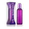 Eau de Parfum Femme colour me  PURPLE WOMEN 100ML - Colour me