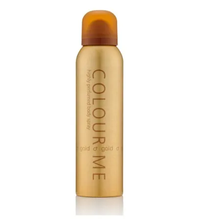 Spray Homme Colour me  GOLD  BODY SPRAY MEN - Colour me