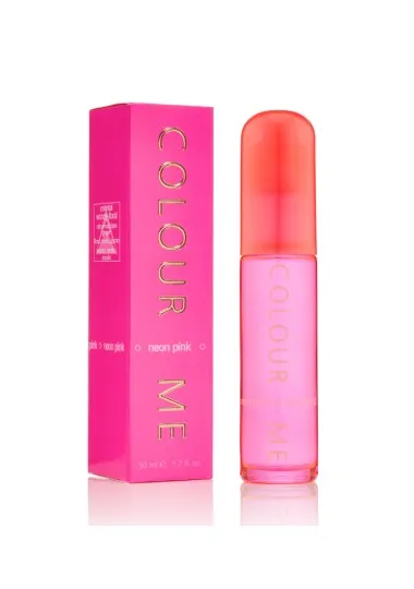 Colour Me Neon Pink femme  Eau De Parfum 50 Ml - Colour me
