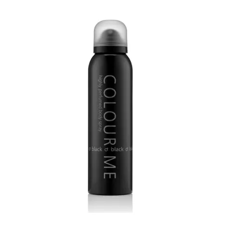 Spray Homme Colour me  BODY SPRAY BLACK MEN - Colour me