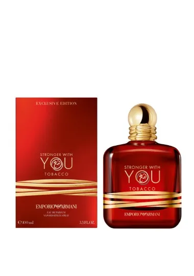 Eau de Parfum Homme GIORGIO ARMANI  STRONGER WITH YOU TOBACCO - GIORGIO ARMANI