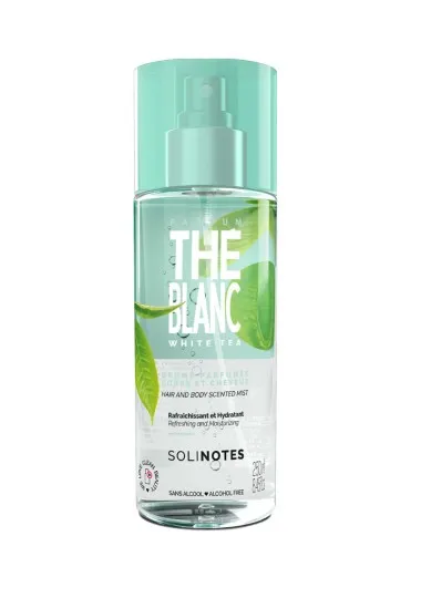 Brume Femme Solinotes paris  THÉ BLANC BRUME PARFUMÉE 250ML - Solinotes paris