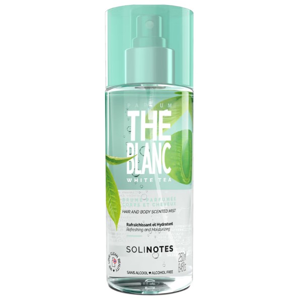 Brume Femme Solinotes paris  THÉ BLANC BRUME PARFUMÉE 250ML - Solinotes paris