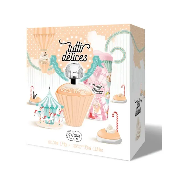 Coffret Parfum Enfant Tutti Délices  VANILLE CHANTILLY 50ML - Tutti Délices