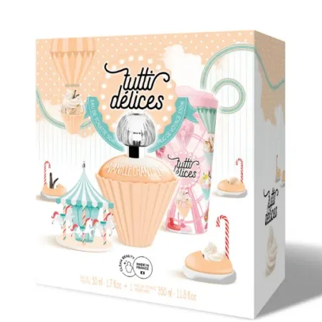 Coffret Parfum Enfant Tutti Délices  VANILLE CHANTILLY 50ML - Tutti Délices