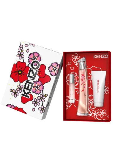 COFFRET EAU DE PARFUM FEMME KENZO FLOWER BY KENZO IKEBANA - kenzo