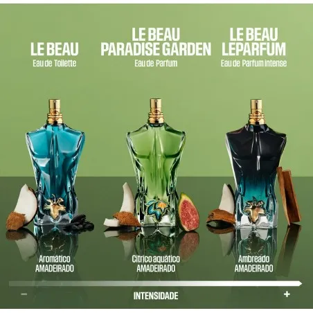 Eau de Parfum Homme Jean Paul Gaultier  LE BEAU PARADISE GARDEN - Jean Paul Gaultier