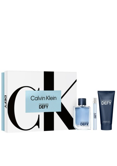 Coffret Eau de Toilette Homme CALVIN KLEIN  COFFRET EAU DE TOILETTE SPRAY CALVIN KLEIN DEFY - CALVIN KLEIN