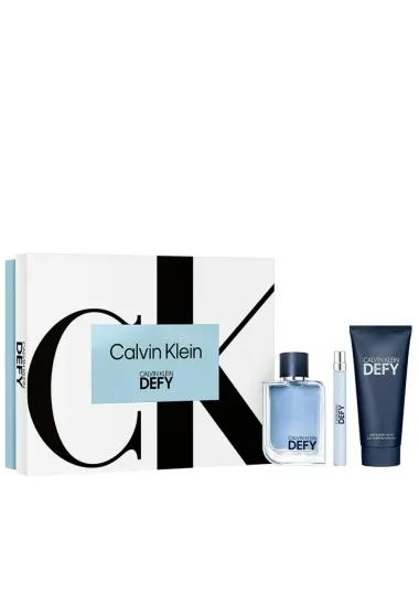Coffret Eau de Toilette Homme CALVIN KLEIN  COFFRET EAU DE TOILETTE SPRAY CALVIN KLEIN DEFY - CALVIN KLEIN