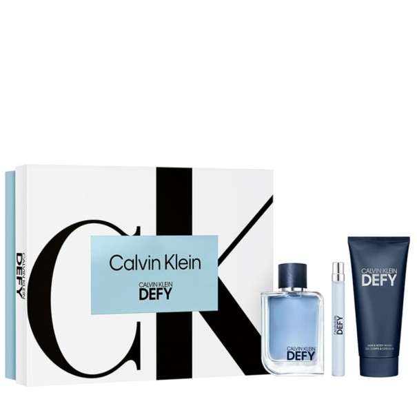 Coffret Eau de Toilette Homme CALVIN KLEIN  COFFRET EAU DE TOILETTE SPRAY CALVIN KLEIN DEFY - CALVIN KLEIN