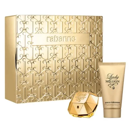 COFFRET EAU DE PARFUM FEMME PACO RABANNE LADY MILLION - PACO RABANNE