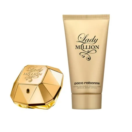 COFFRET EAU DE PARFUM FEMME PACO RABANNE LADY MILLION - PACO RABANNE