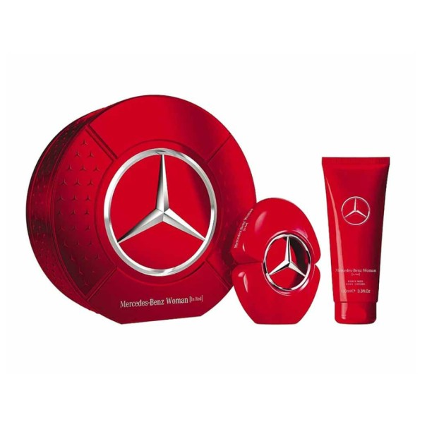 COFFRET EAU DE PARFUM FEMME Mercedes-benz  IN RED - Mercedes-benz