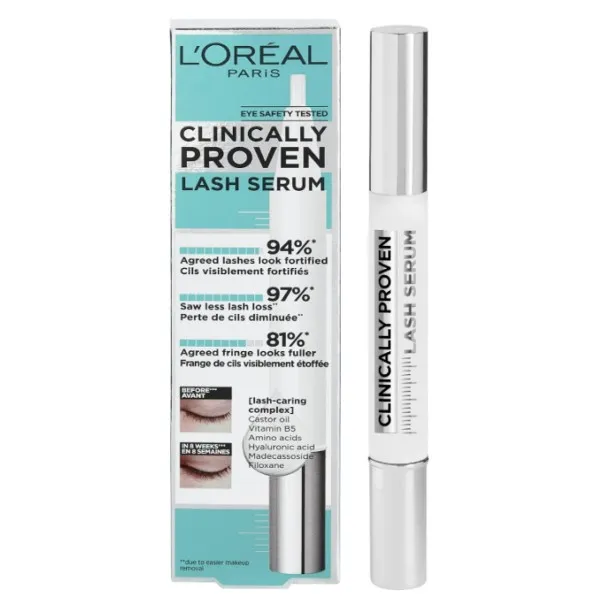L'Oreal Cosmetics Paris Clinically Proven Lash Serum - L'Oréal L'Oreal Cosmetics Paris Clinically Proven Lash Serum - L'Oréal