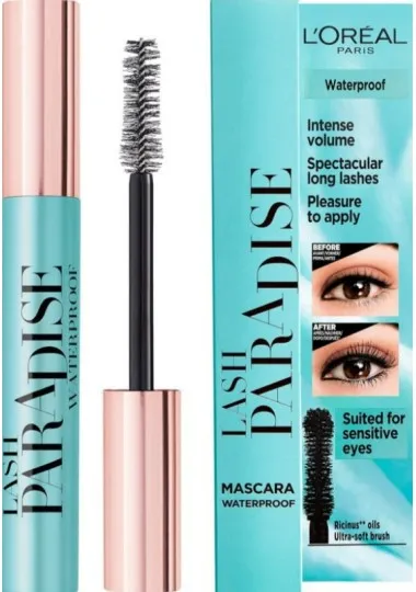 L'Oréal Paris PARADISE EXTATIC MASCARA WATERPROOF NOIR - L'Oréal