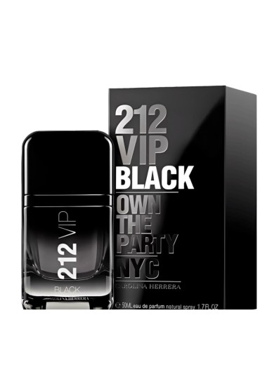 Eau de Parfum Homme CAROLINA HERRERA  212 VIP BLACK - CAROLINA HERRERA