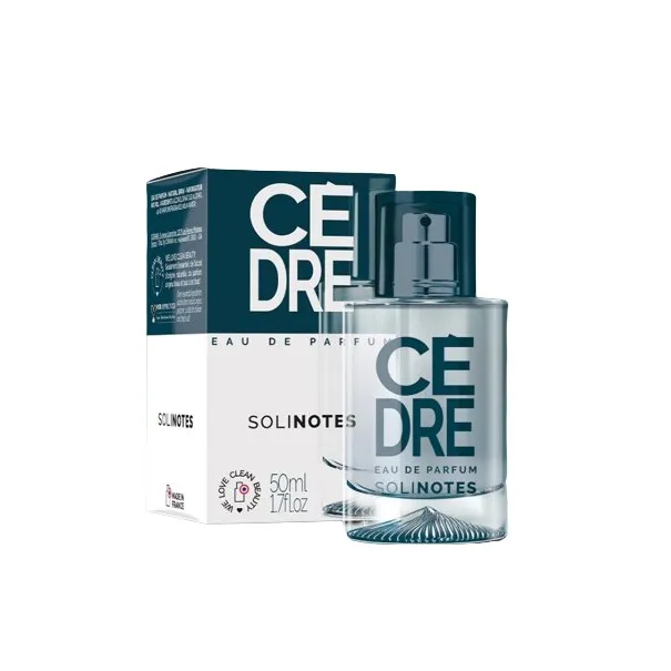 Eau de Parfum Homme Solinotes paris  CÈDRE - SOLINOTES