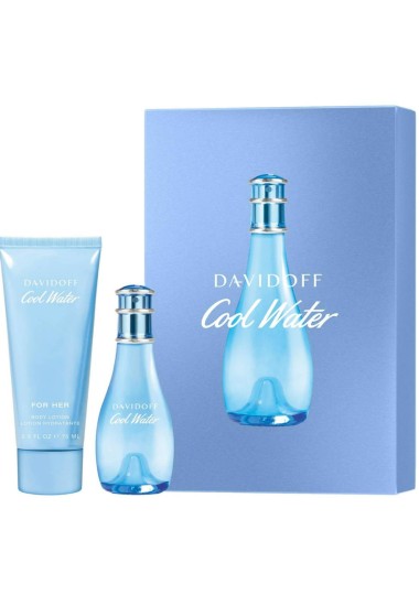 Coffret Davidoff Cool Water Woman eau de toilette - DAVIDOFF