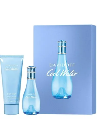 Coffret Davidoff Cool Water Woman eau de toilette - DAVIDOFF