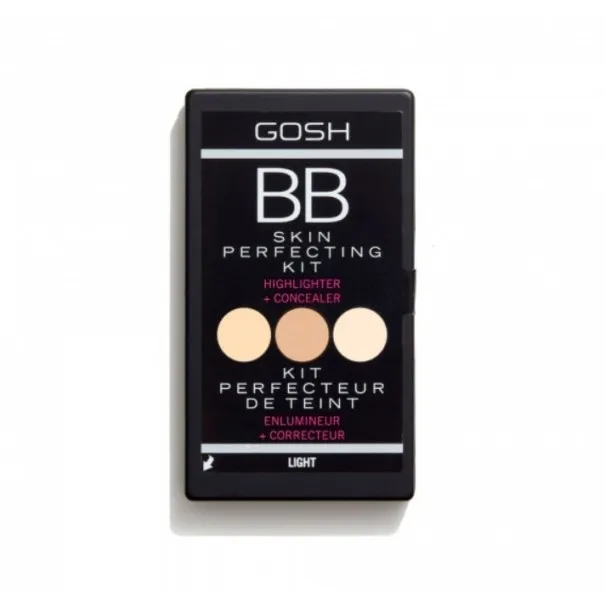 Palette GOSH BB SKIN PERFECTING KIT HIGHLIGHTER & CONCEALER 01 LIGHT - GOSH Palette GOSH BB SKIN PERFECTING KIT HIGHLIGHTER & CONCEALER 01 LIGHT - GOSH