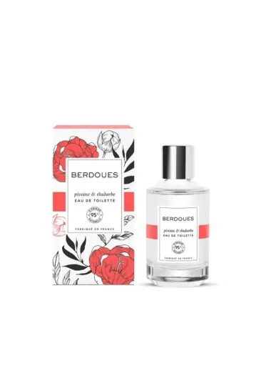 Eau de Toilette Femme BERDOUES  PIVOINE & RHUBARBE 100ML - BERDOUES