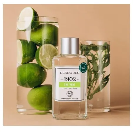 eau de Cologne unisexe BERDOUES  GREEN TEA 245 ML - BERDOUES