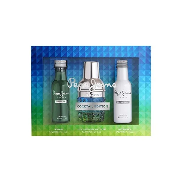 Coffret Eau de Toilette Homme Pepe Jeans  FOR HIM COCKTAIL EDITION - PEPE JEANS