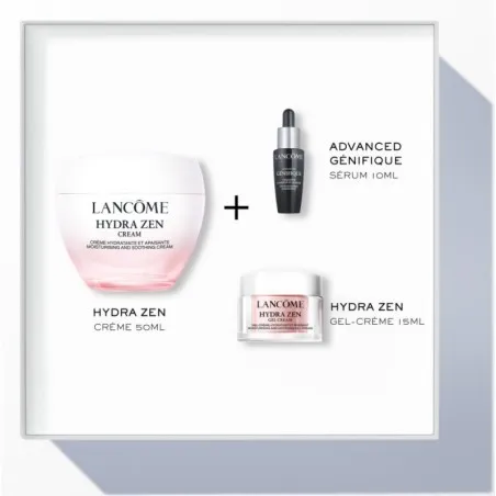 Coffret maquillage LANCOME  HYDRA ZEN RITUEL SOIN ANTI-ÂGE - LANCOME