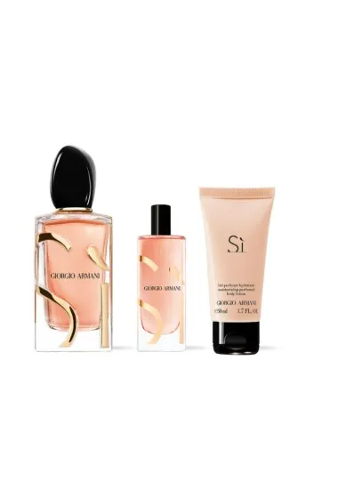 Coffret Parfum Femme GIORGIO ARMANI  COFFRET PARFUM ARMANI SI INTENSE - GIORGIO ARMANI
