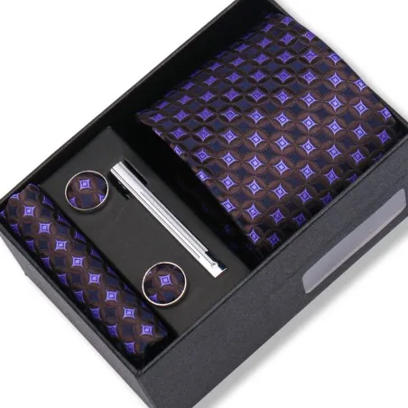 Pack Coffret Cadeau Cravate Homme ALBERTO RICCI  AL6336 - ALBERTO RICCI