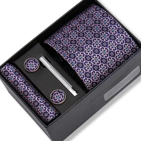 Pack Coffret Cadeau Cravate Homme ALBERTO RICCI  AL6345 - ALBERTO RICCI
