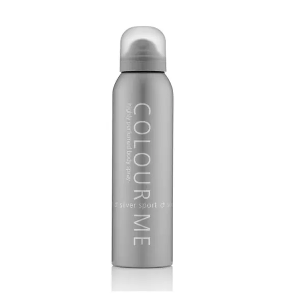 Spray Homme Colour me BODY SPRAY SILVER SPORT MEN - Colour me Spray Homme Colour me BODY SPRAY SILVER SPORT MEN - Colour me