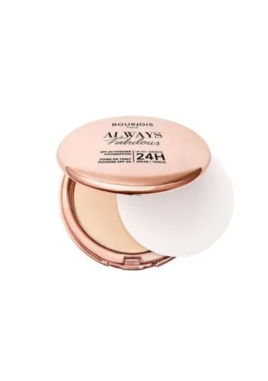 FOND DE TEINT BOURJOIS  POUDRE ALWAYS FABULOUS SPF20 - BOURJOIS