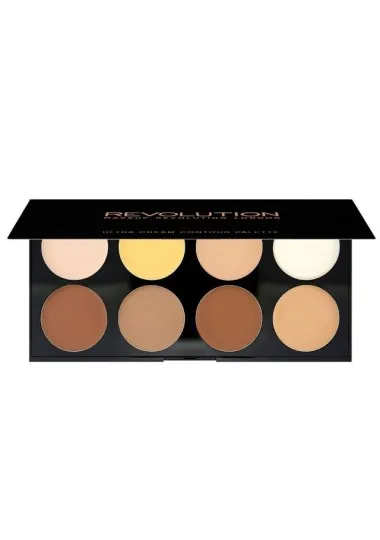 Palette REVOLUTION  8 SHADE ULTRA CREAM CONTOUR - REVOLUTION