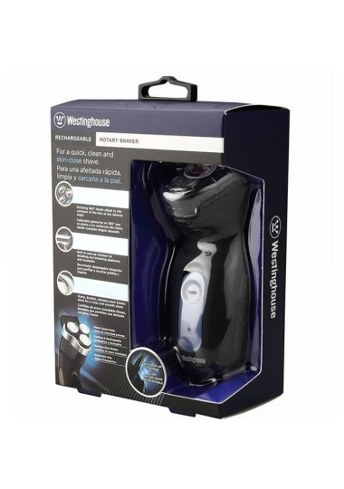 Rasoir Westinghouse  RECHARGEABLE À 3 TETES ROTATIVES WH1147 - Westinghouse