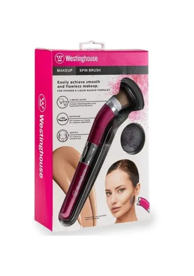 Brosse Westinghouse  MAQUILLANTE AVEC 2 TÊTES DE BROSSES À PILE WH1114 - Westinghouse