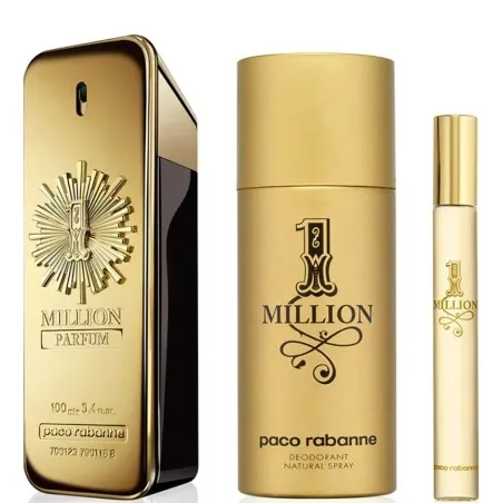 Coffret Parfum Homme PACO RABANNE  ONE MILLION PARFUME 100ML - PACO RABANNE