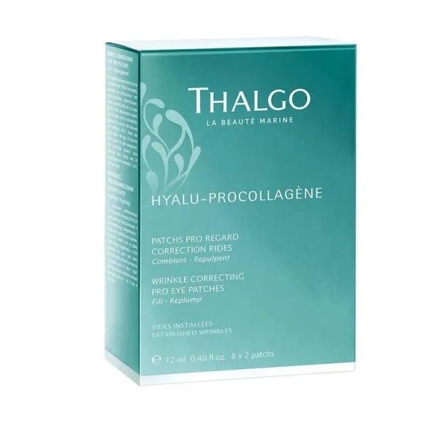 PATCHS YEUX Thalgo  HYALU-PROCOLLAGÈNE CORRECTION RIDES 8 PAIRES - Thalgo