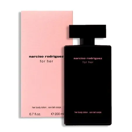 NARCISO RODRIGUEZ  FOR HER LAIT CORPS PARFUMÉ 200ml - NARCISO RODRIGUEZ