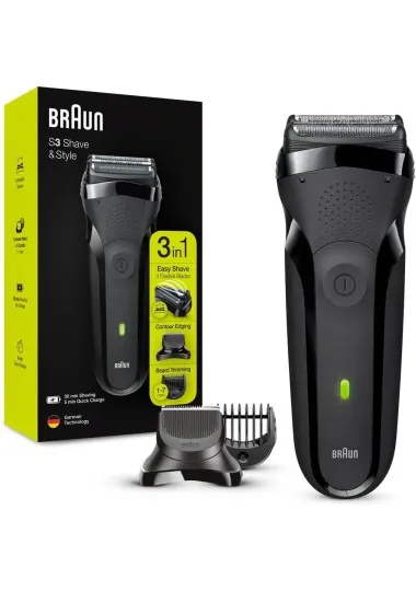 Rasoir Tondeuse BRAUN  300BT RASOIR SÉRIE 3 - BRAUN