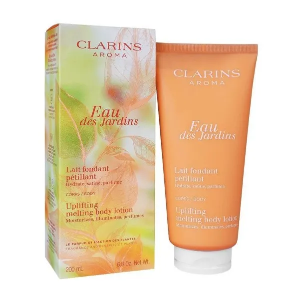 LAIT DE CORPS CLARINS  EAU DES JARDINS UPLIFTING 200ML - CLARINS