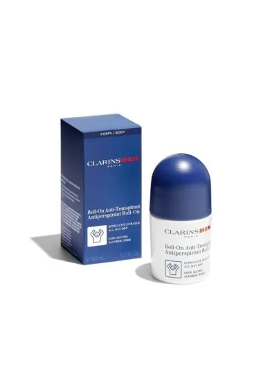 Déodorant Homme CLARINS  ROLL-ON ANTI-TRANSPIRANT 50ML - CLARINS