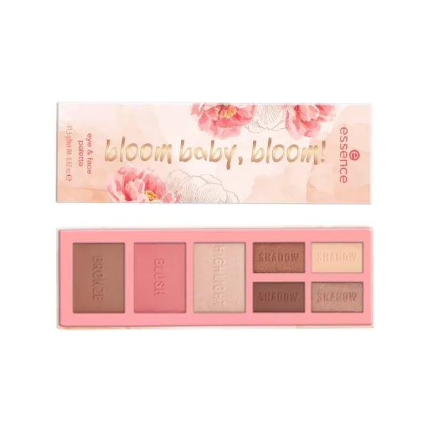 Palette ESSENCE SHADOW AND EYE BLOOM BABY, BLOOM! 01 MAKE IT BLOOM - ESSENCE Palette ESSENCE SHADOW AND EYE BLOOM BABY, BLOOM! 01 MAKE IT BLOOM - ESSENCE